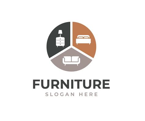 Modern Furniture Logo Graphic Trendy Design Minimalist Furniture Brand