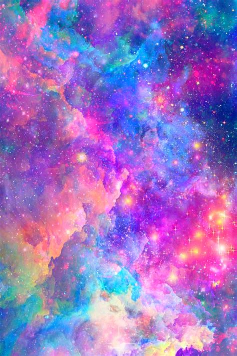 Colorful Galaxy Stars Wallpaper