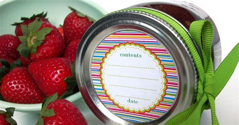 Colorful Adhesive Canning Jar Labels New Canning Jar Labels In My Shop