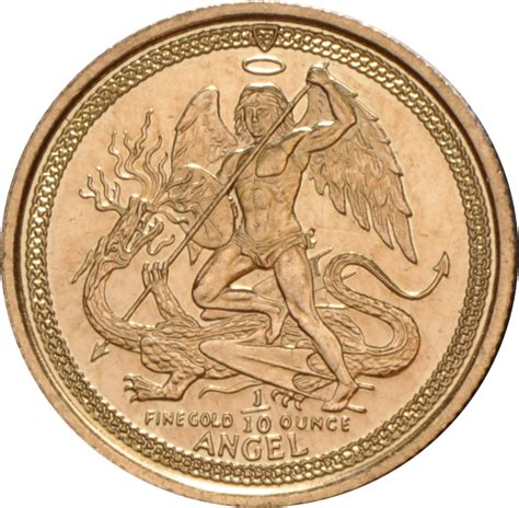 Buy Tenth Ounce Isle Of Man Angel Gold Coins From Bullionbypost Uk