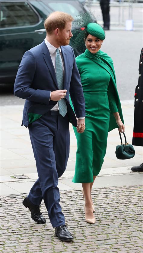 Meghan Markle Wears Green Dress For Final Royal Event Commonwealth Day Service