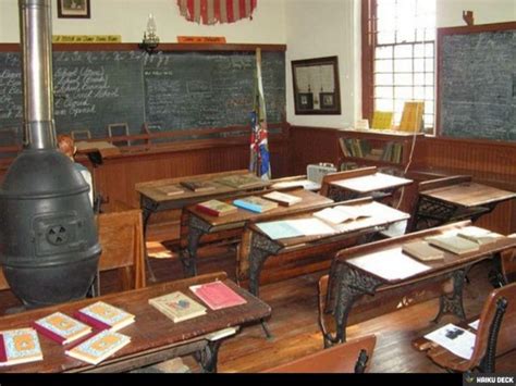 Classrooms Then And Now
