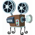 Projector Movie Clipart Transparent Clip Cartoon Cine