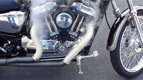 Motorcycleexhaust header heat wrap tape for motorbike. sportster 1200 new exhaust wrap - YouTube