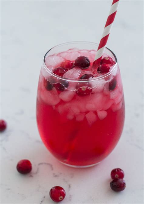 Sparkling Cranberry Apple Cider Punch