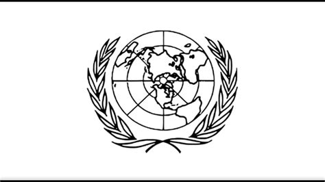 How To Draw United Nations Symbol Step By Step Youtube