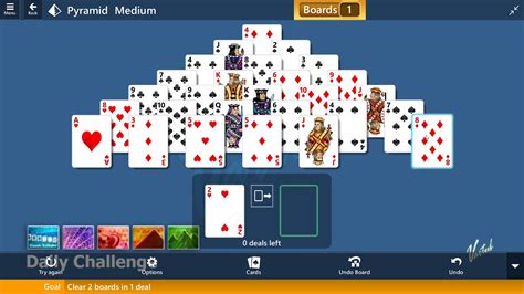 Microsoft Solitaire Collection Pyramid Medium May 8th 2020 Clear