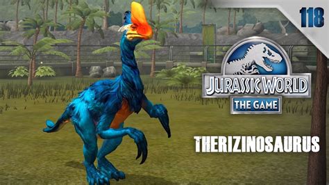 Therizinosaurus EvoluciÓn Jurassic World The Game 118 Gameplay