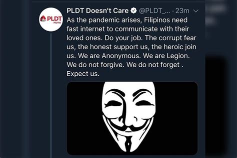 To measure the prevalence of anonymity in twitter, they randomly picked 100,000 accounts from a 2010 public twitter dataset containing 41.7 million accounts. PLDT support Twitter account hacked but network safe ...