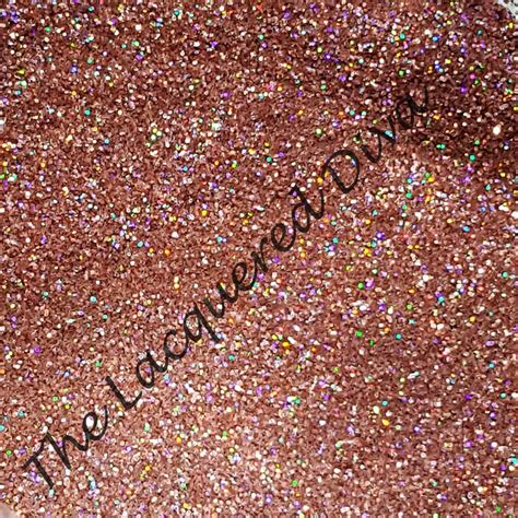 Tickled Pink Holographic Glitter Etsy