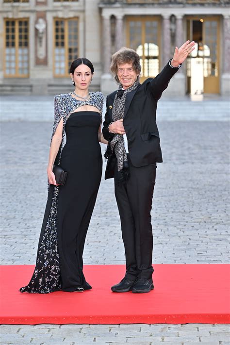 Mick Jagger et Melanie Hamrick - Versailles 2023 by Jacques Witt, 2023