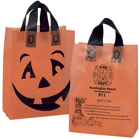 Pumpkin Frosted Shopper Halloween Bag Bagmakers Online