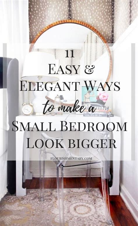 Check spelling or type a new query. 11 Simple And Stunning Ways To Make A Small Bedroom Look ...