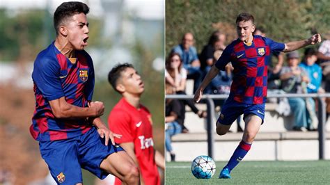 La Masia stars Gavi & Ilias agree new contracts with Barcelona