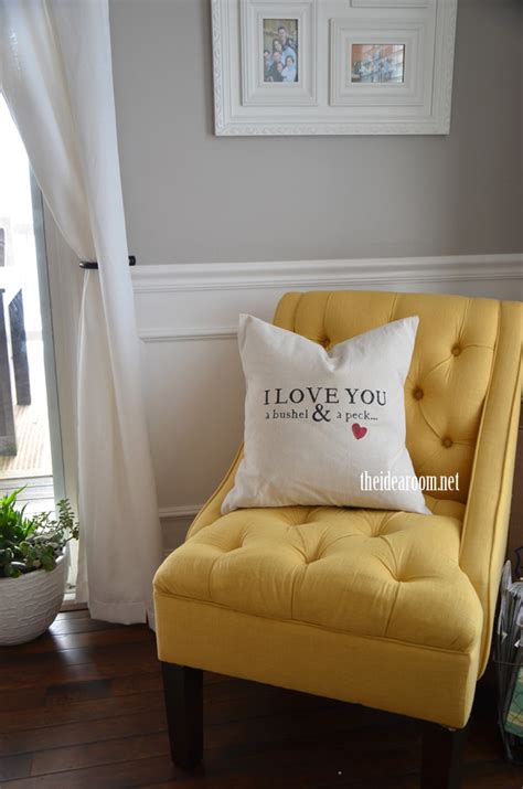 This is a beautiful book and even includes sheet music to the song i love you a bushel and a peck and a hug around the neck in. Bushel and A Peck Pillow - The Idea Room
