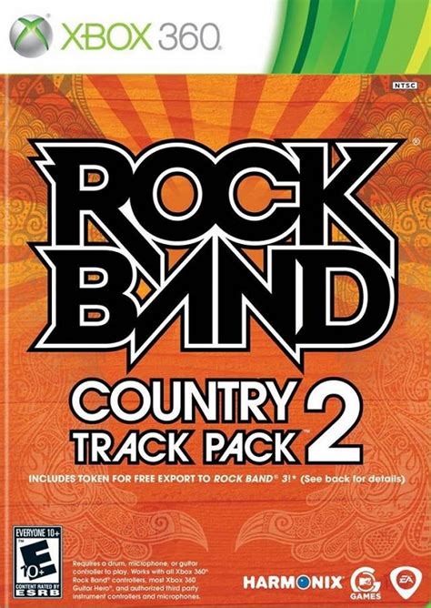 Rock Band Track Pack Country 2 Xbox 360 Game
