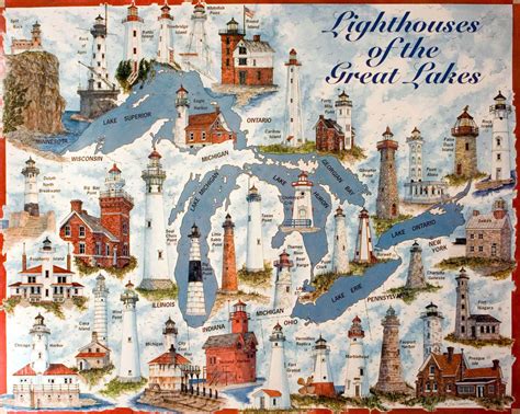 Search and find our jigsaw puzzles by category. Lighthouses of the Great Lakes Puzzle | Jigsaw Puzzles