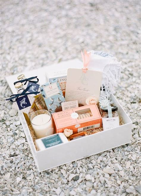 You want your destination wedding to be a memorable and wedding gift bags can be filled with anything from bottled water and snacks to miniature bottles of champagne and a set of plastic toasting glasses with. 10 Welcome Bag Ideas Your Guests Will Love | Wedding ...