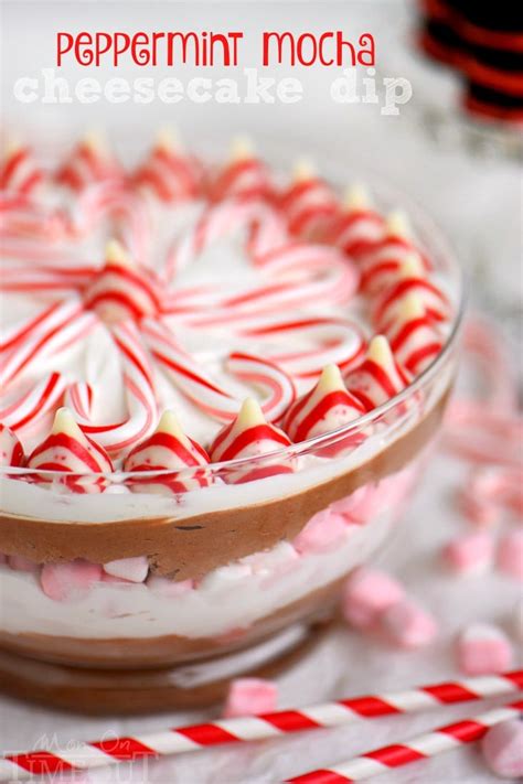 Layered Peppermint Mocha Cheesecake Dip Mom On Timeout