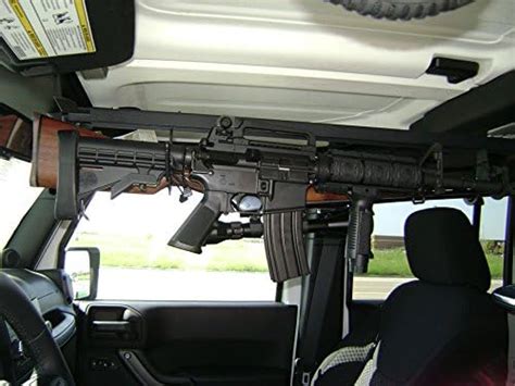 20072016 Jeep Wrangler Jk Jku Overhead Gun Rack 2 Pistole Halter