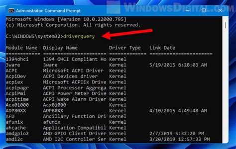 How To See What Drivers Are Installed In Windows 11