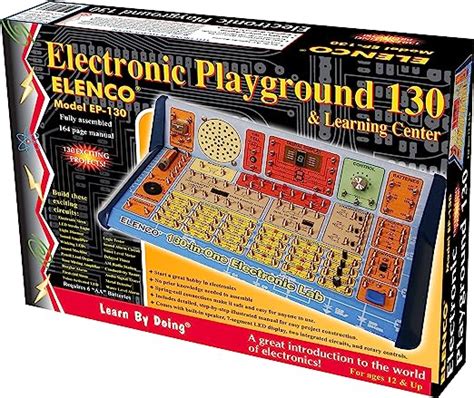 Elenco 130 In 1 Electronic Playground And Learning Center Everything Else