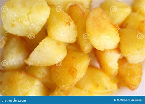 Fried Potatoes Stock Photo Image Of Breakfast White 15713976