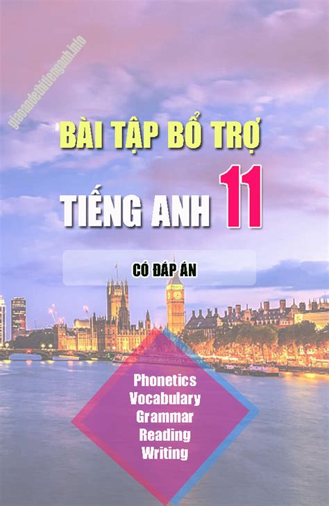 BÀI TẬP BỔ TRỢ TIẾNG ANH 11 CÓ ĐÁP ÁN BẢN GIÁO VIÊN BẢN HỌC SINH