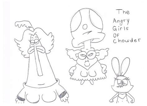 The Angry Girls Of Chowder By Sketchartist72695 On Deviantart