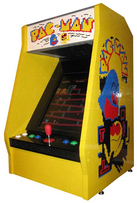 80s Arcade Game Made Entirely Of Lego