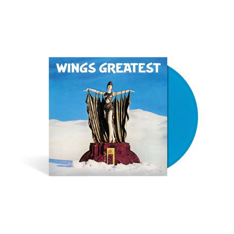 Wings Greatest Limited Edition Blue Lp Official Album By Wings