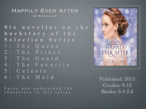 Young Adult Reading Machine Happily Ever After By Kiera Cass