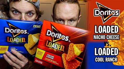 Doritos Loaded Nacho Cheese Vs Cool Ranch Youtube