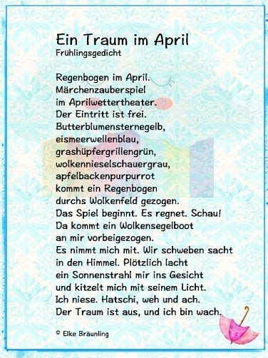 Check spelling or type a new query. Ein Traum im April * Elkes Kindergeschichten in 2020 ...