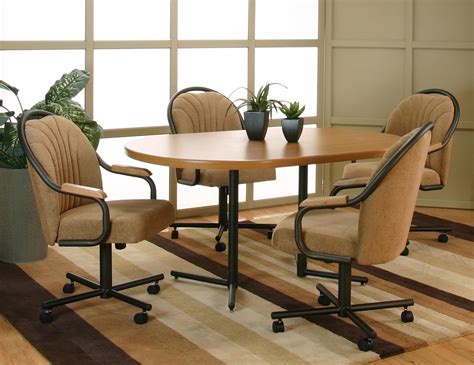 Make mealtimes more inviting with comfortable and attractive dining room and kitchen chairs. Upholstered Dining Room Chairs With Casters - Propercase