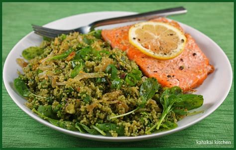 Ottolenghi's cooking style is rooted in, but not confined to, his middle eastern upbringing: Kahakai Kitchen: Green Couscous from Ottolenghi (with Wild ...