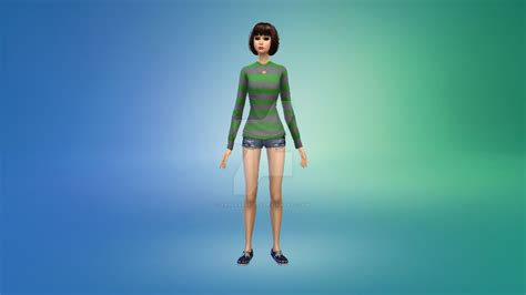 Sims 4 Undertale Chara By Yandereskitty On Deviantart