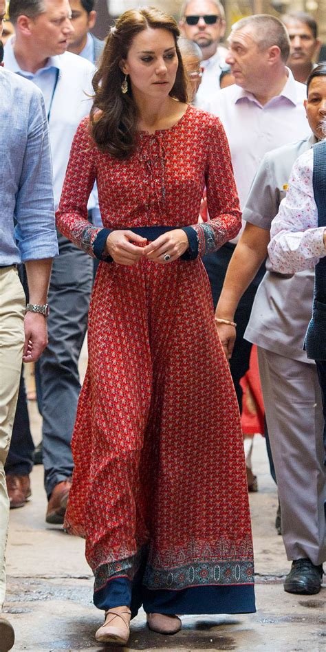 Kate Middleton S Most Memorable Outfits Ever Red Dress Maxi Best