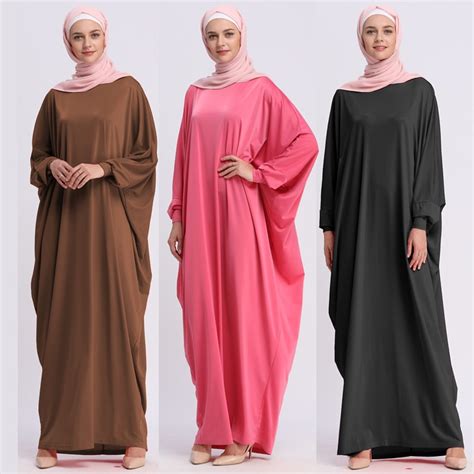 Long Hijab Muslim Dress Ramadan Abayas For Women Kaftan Abaya Dubai