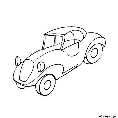 Coloriages voiture en ligne gratuit, dessins voiture à colorier ou à imprimer. Coloriage Voiture Facile dessin