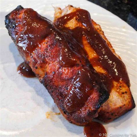 The blend of sweet, spicy and savory seasonings gives these ribs a rich depth of flavor. Grilled Memphis Boneless Pork Ribs | 101 Cooking For Two