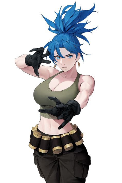 Leona Heidern The King Of Fighters Image By Dhk Zerochan Anime Image Board