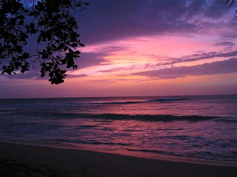Free Photo Barbados Sunset Red Sky Sea Free Image On Pixabay