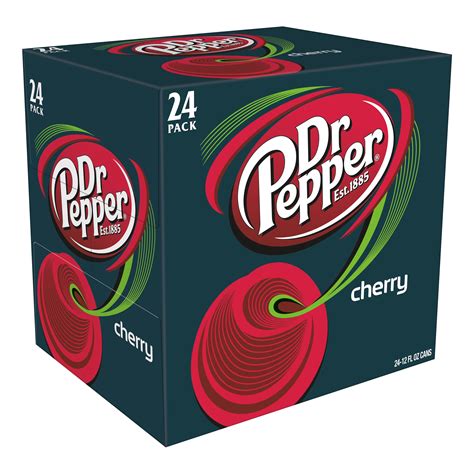 Dr Pepper Cherry Soda 12 Oz Cans Shop Soda At H E B