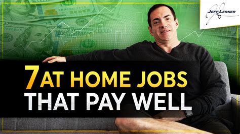 Make money at home with get paid to websites and apps. 7 At Home Jobs That Pay Well - How To Make Easy Money From Home - YouTube