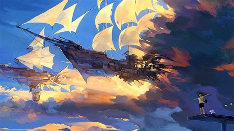 Anime Flying Wallpapers Top Free Anime Flying Backgrounds
