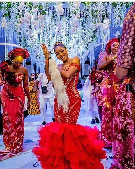 Latest Gorgeous Nigeria Traditional Marriage Bridal Dresses