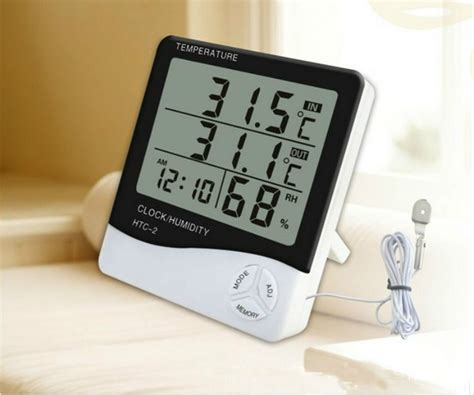 Htc 2 Digital Room Thermometer Hygrometer China Temperature And