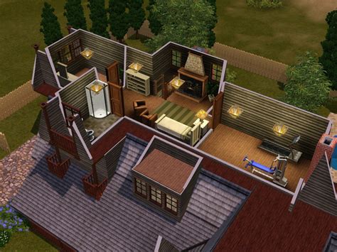 The Sims Resource Craftsman House Base Game