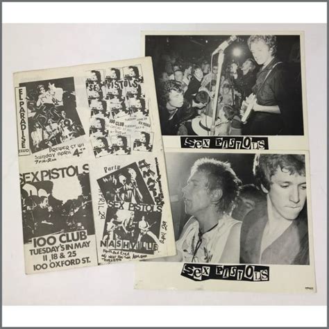 B27573 Sex Pistols 1976 Promotional Press Pack Uk Tracks